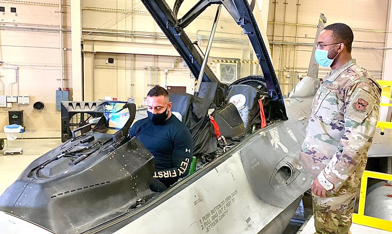 S.A.F.E. Structure Designs F-16 Fighting Falcon Maintenance Stands